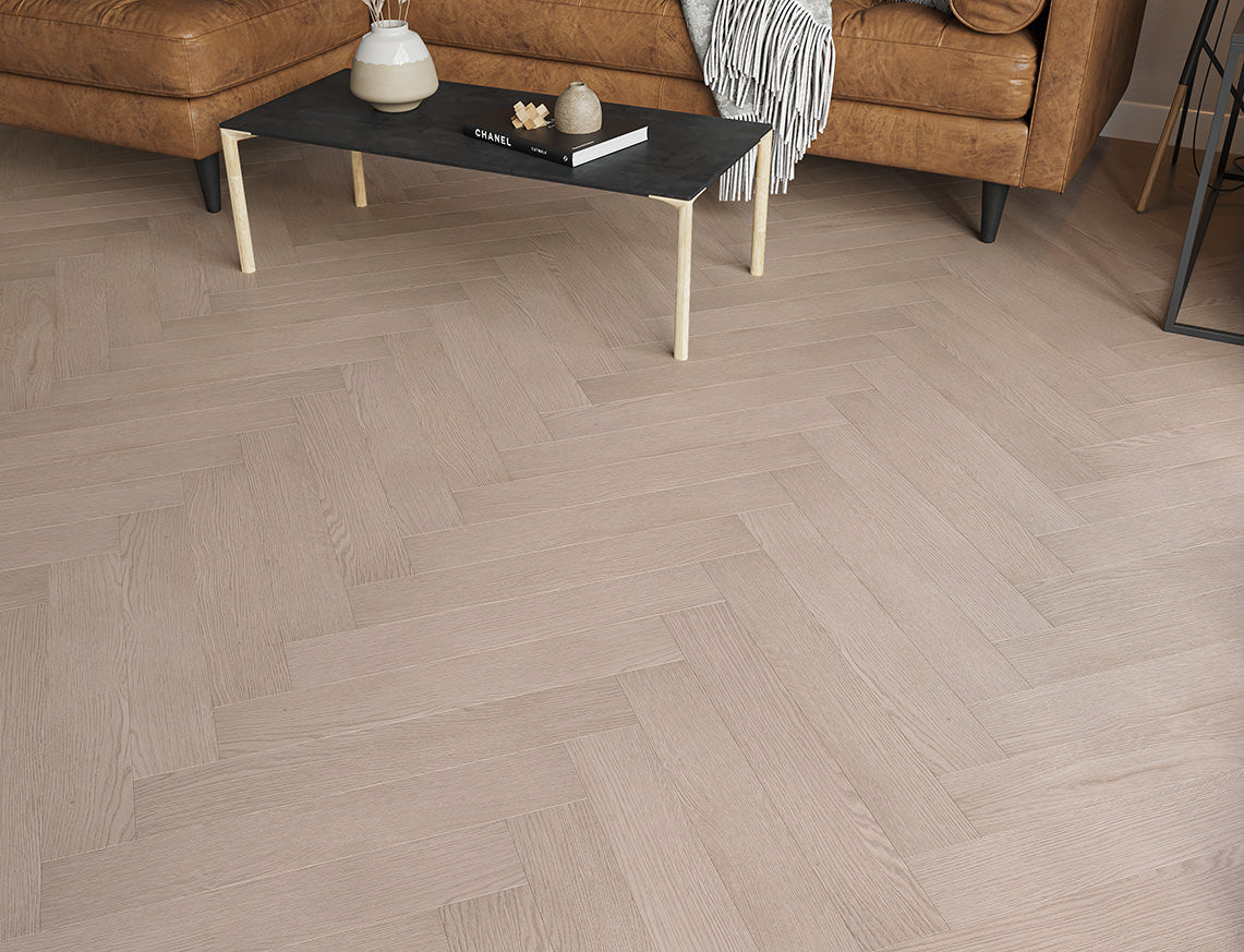 Oakleigh 8mm Herringbone Helmsley Laminate