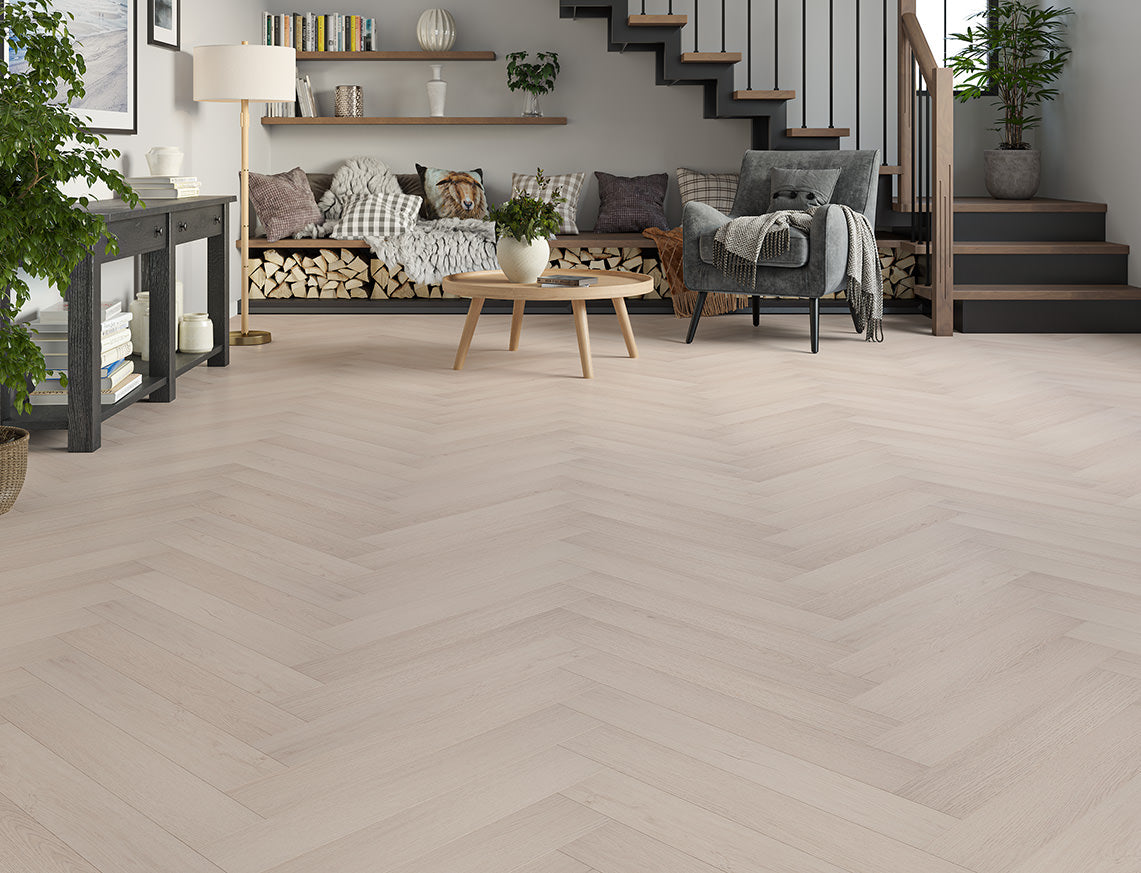 Oakleigh 8mm Herringbone Malham Laminate