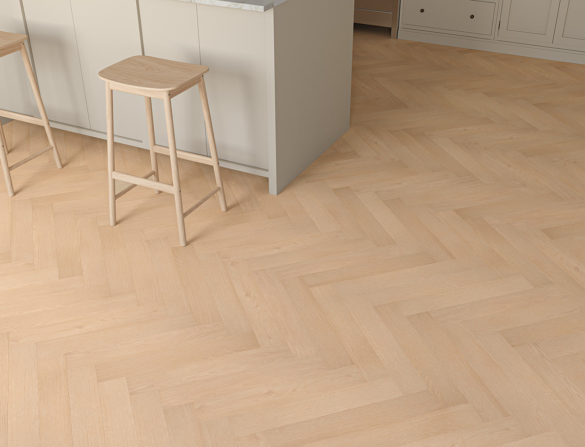 Oakleigh Deluxe 12mm Herringbone Kingham Laminate
