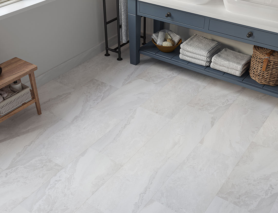Hamilton 2mm Snow Drift Tile LVT