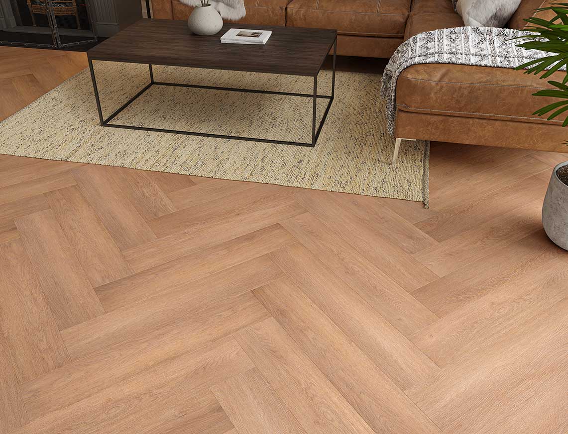 Hamilton Max 3mm Warm Hearth Herringbone LVT
