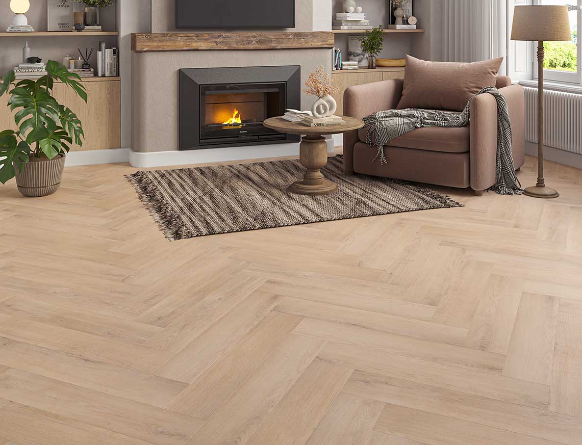 Hamilton Max 3mm Maple Whisper Herringbone LVT