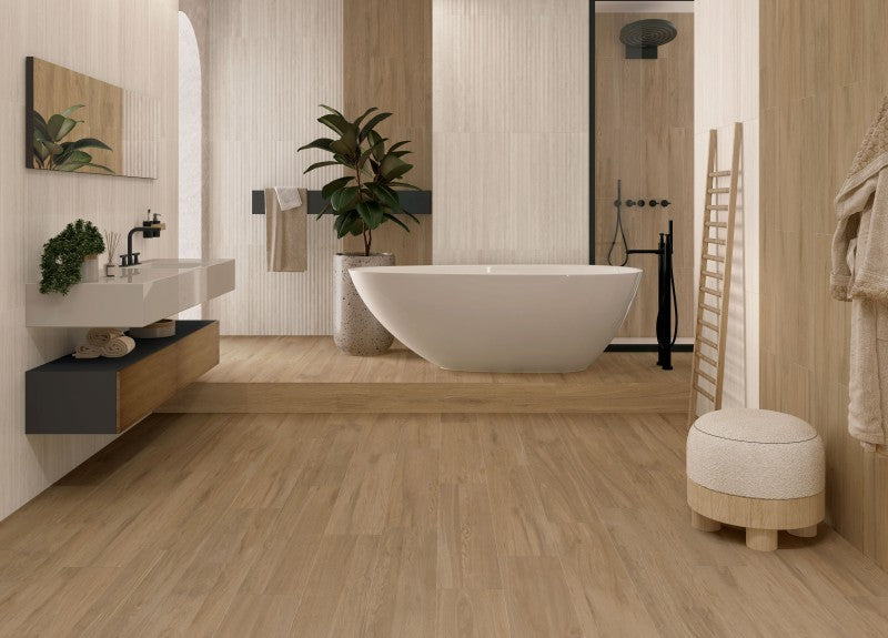 Manor Plank Roble Oak Porcelain