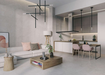 Stately Light Porcelain Tile